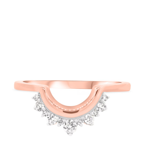Photo of Lotus 1/5 ct tw. Ladies Band 14K Rose Gold [BT229RL]