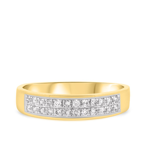 Photo of Jay 1/5 ct tw. Ladies Band 14K Yellow Gold [BT250YL]