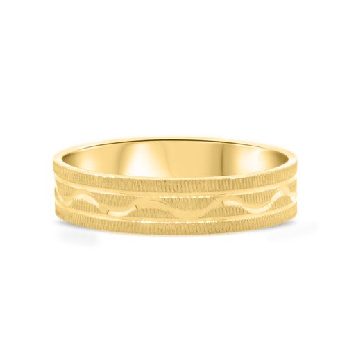 Photo of Frances Ladies Band 10K Yellow Gold [BT335YL]