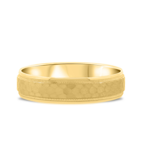 Photo of Clinton Mens Band 14K Yellow Gold [BT329YM]