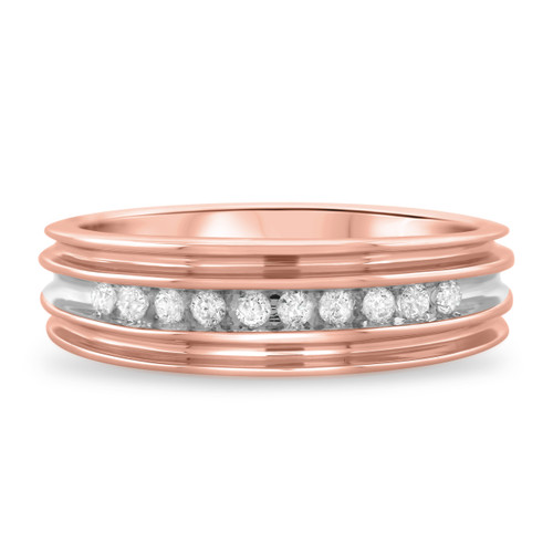 Photo of Braylin 1/10 ct tw. Ladies Band 14K Rose Gold [BT502RL]