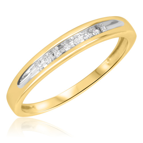 Photo of Gaia 1/2Ladies Band 10K Yellow Gold [BT506YL]