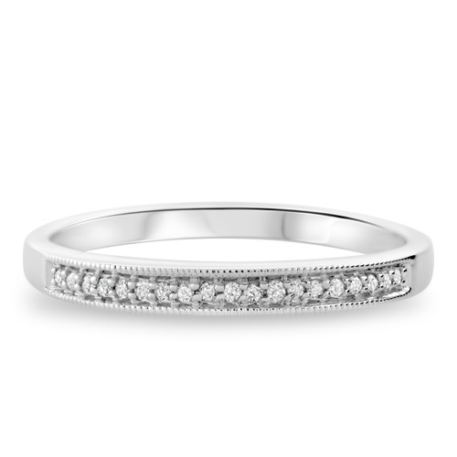 Photo of Princess Oshun 1/1Ladies Band 10K White Gold [BT529WL]