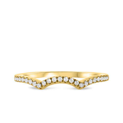 Photo of Janette 1/7 ct tw. Ladies Band 10K Yellow Gold [BT690YL]