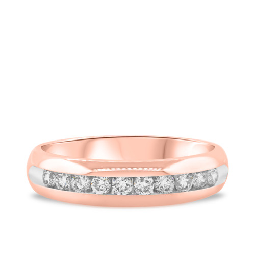 Photo of Garwyn 1/2 ct tw. Diamond Mens Band 14K Rose Gold [BT939RM]