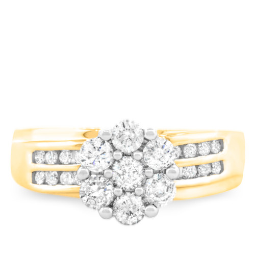 Photo of Kindred 7/8 ct tw. Round Diamond Engagement Ring 10K Yellow Gold [BT511YE-C000]