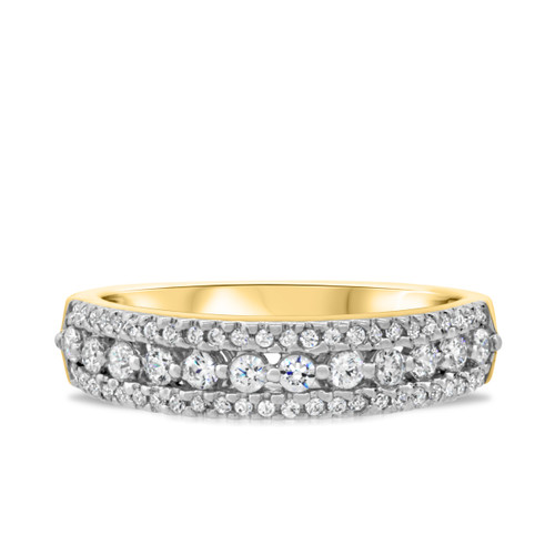 Photo of Royal 1/2 ct tw. Ladies Band 10K Yellow Gold [BT905YL]