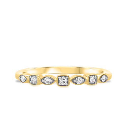 Photo of Britt 1/1Ladies Band 10K Yellow Gold [BT908YL]