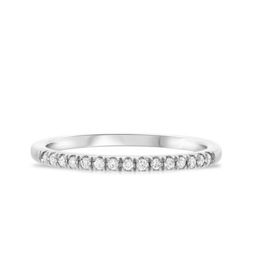 Photo of Florance 1/8 ct tw. Ladies Band 14K White Gold [BT910WL]