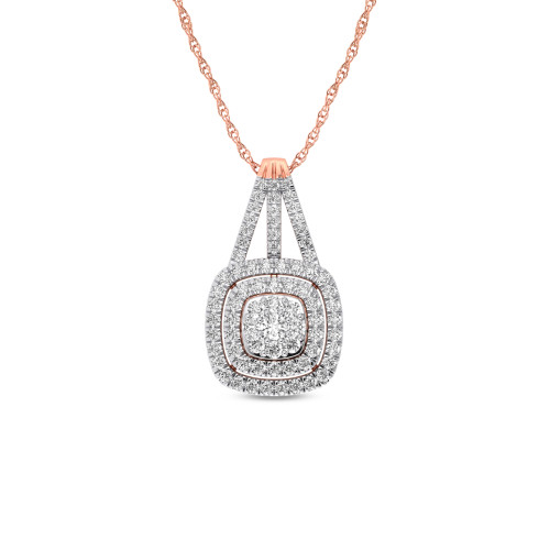 Photo of Fortune 7/8 Carat T.W. Pendant 10K Rose Gold [CP1524R]