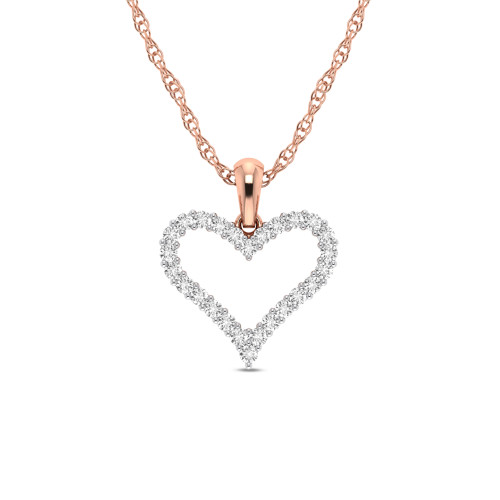 Photo of Cardin 1/4 Carat T.W. Pendant 14K Rose Gold [CP1527R]