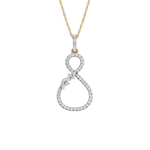 Photo of Jacques 1/3 Carat T.W. Pendant 10K Yellow Gold [CP1532Y]