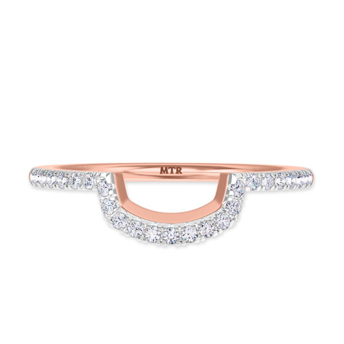 Photo of Iris 1/7 ct tw. Ladies Band 10K Rose Gold [BT261RL]