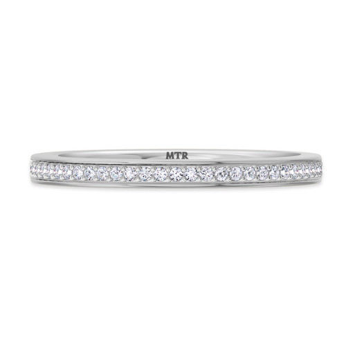 Photo of Arman 1/10 ct tw. Diamond Ladies Band 10K White Gold [BT264WL]
