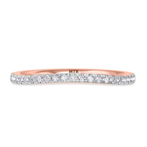 Photo of Sutton 1/5 ct tw. Ladies Band 10K Rose Gold [BT267RL]