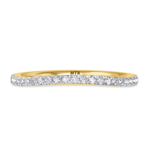 Photo of Sutton 1/5 ct tw. Diamond Ladies Band 14K Yellow Gold [BT267YL]