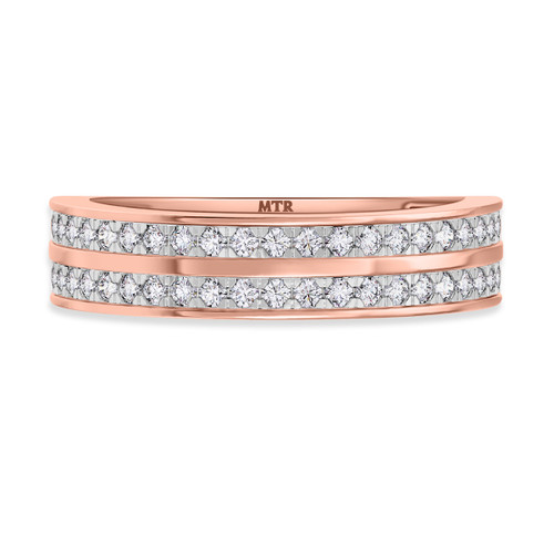 Photo of Sloane 1/2 ct tw. Mens Band 10K Rose Gold [BT272RM]