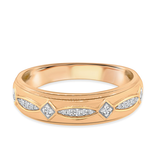 Photo of Gage 1/4 ct tw. Diamond Mens Band 10K Rose Gold [BT207RM]