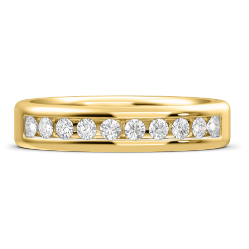 Photo of Samaria 7/8 ct tw. Lab Grown Diamonds Mens Band 14K Yellow Gold [BT1409YM]