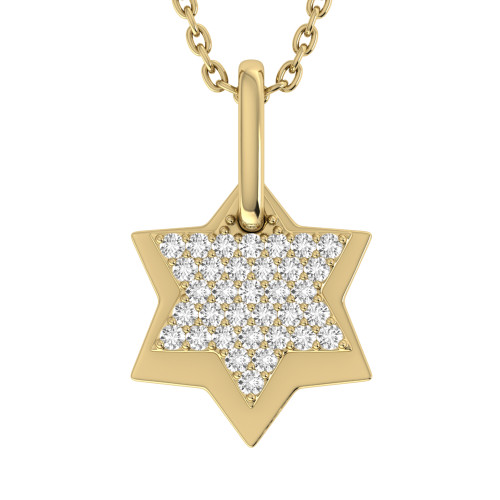 Photo of Proxima 1/8 CT. T.W. Pendant 10K Yellow Gold [CP986Y]
