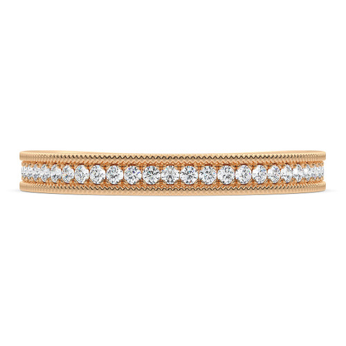 Photo of Zenevieva 1/3 ct tw. Lab Grown Diamond Ladies Band 14K Rose Gold [BT5890RL]