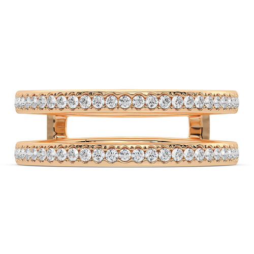 Photo of Nalda 1/2 ct tw. Lab Grown Diamond Ladies Band 14K Rose Gold [BT5891RL]