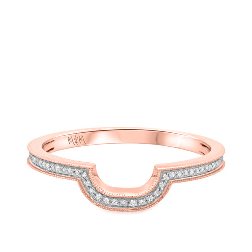 Photo of Poppy 1/8 cttw Ladies Band 14K Rose Gold [BT494RL]