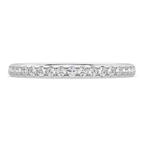 Photo of Cassia 1/2 ct tw. Lab Grown Diamond Ladies Wedding Band Platinum   [BT5896PL]
