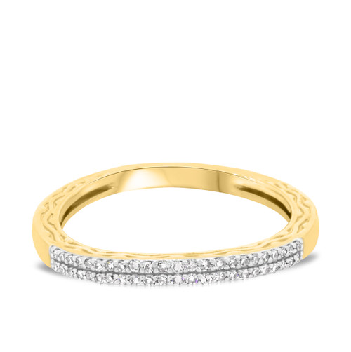 Photo of Bali 1/6 ct tw. Ladies Band 10K Yellow Gold [BT865YL]