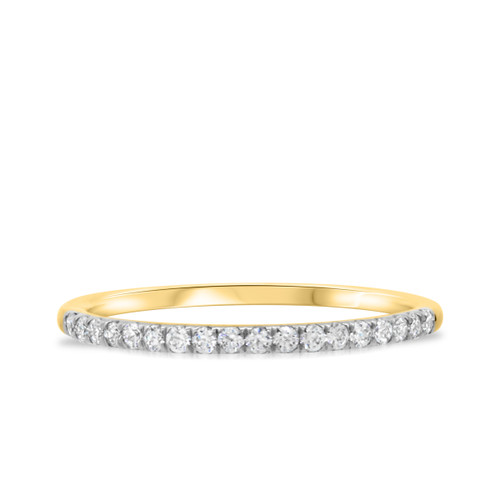 Photo of Betty 1/7 ct tw. Lab Grown Diamond Ladies Band 14K Yellow Gold [BT1622YL]