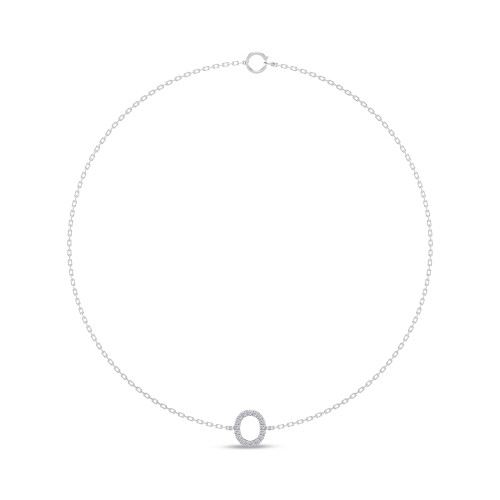 Photo of Lisa "O" 1/15 Carat T.W. Lab Grown Diamond Bracelet 10K White Gold [BC1952W]