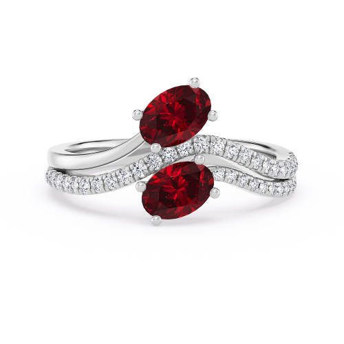 Photo of Ramon 1 3/8 ct tw. Fashion Ring 14K White Gold [FR1996W]