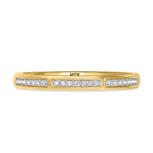 Photo of Delphine 1/10 ct tw. Ladies Band 14K Yellow Gold [BT2080YL]