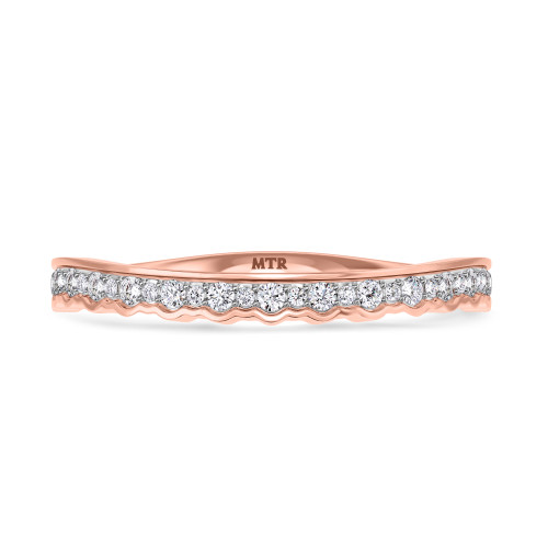 Photo of Hailee 1/3 ct tw. Diamond Ladies Band 14K Rose Gold [BT275RL]