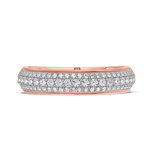 Photo of Ember 3/4 ct tw. Diamond Mens Band 10K Rose Gold [BT273RM]