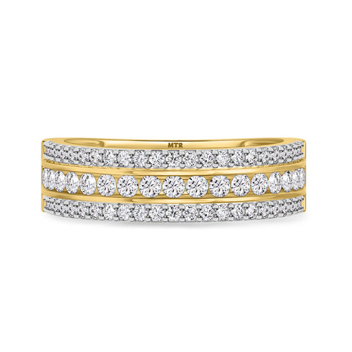 Photo of Jemma 1 ct tw. Diamond Mens Band 10K Yellow Gold [BT274YM]