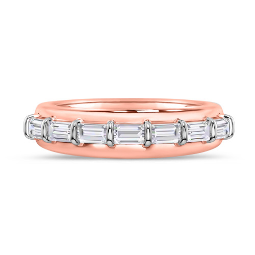 Photo of Canna 1 ct tw. Lab Grown Diamonds Mens Band 14K Rose Gold [BT2115RM]