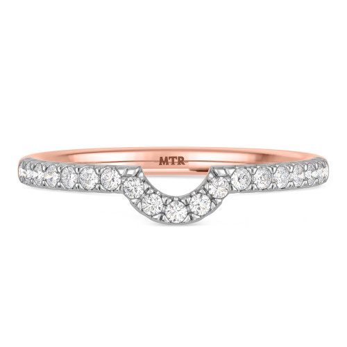 Photo of Adeola 1/4 ct tw. Ladies Band 14K Rose Gold [BT2309RL]