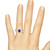 Photo of Bellerose 1 1/2 Carat T.W. Sapphire and Diamond Trio Matching Wedding Ring Set 10K Rose Gold [BT1001RE-C000]