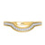 Photo of Kassia 1 1/6 CT. T.W. Sapphire and Diamond Matching Bridal Ring Set 10K Yellow Gold [BT1002YL]