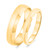 Photo of Soraya 5/8 ct tw. Diamond His and Hers Matching Wedding Band Set 10K Yellow Gold [WB216Y]