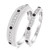 Photo of Fatima 3/8 ct tw. Diamond His and Hers Matching Wedding Band Set 10K White Gold [WB220W]