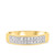 Photo of Jay 1/2 ct tw. Diamond His and Hers Matching Wedding Band Set 10K Yellow Gold [BT250YL]