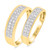 Photo of Jay 1/2 ct tw. Diamond His and Hers Matching Wedding Band Set 14K Yellow Gold [WB250Y]