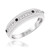 Photo of Fatima 1/5 ct tw. Mens Diamond Wedding Band 10K White Gold [BT220WM]