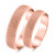 Photo of Clinton Wedding Band Set 14K Rose Gold [WB329R]