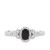 Photo of Amira 2/3 ct tw. Oval Solitaire Bridal Set 14K White Gold [BT211WE-C000]