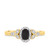 Photo of Amira 7/8 ct tw. Oval Solitaire Trio Set 14K Yellow Gold [BT211YE-C000]