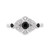 Photo of Soraya 1 3/8 ct tw. Round Solitaire Trio Set 10K White Gold [BT216WE-A033]