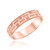 Photo of Annelle Mens Band 14K Rose Gold [BT330RM]